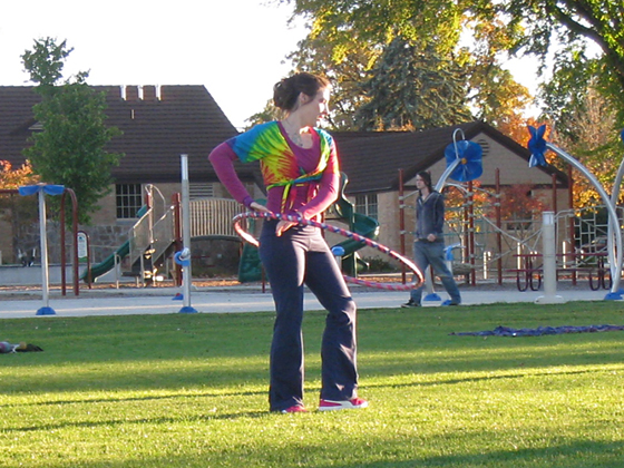 Off the body hooping