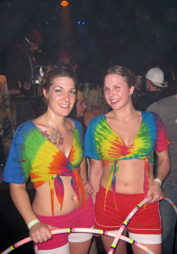 Twistin Vixens in costume