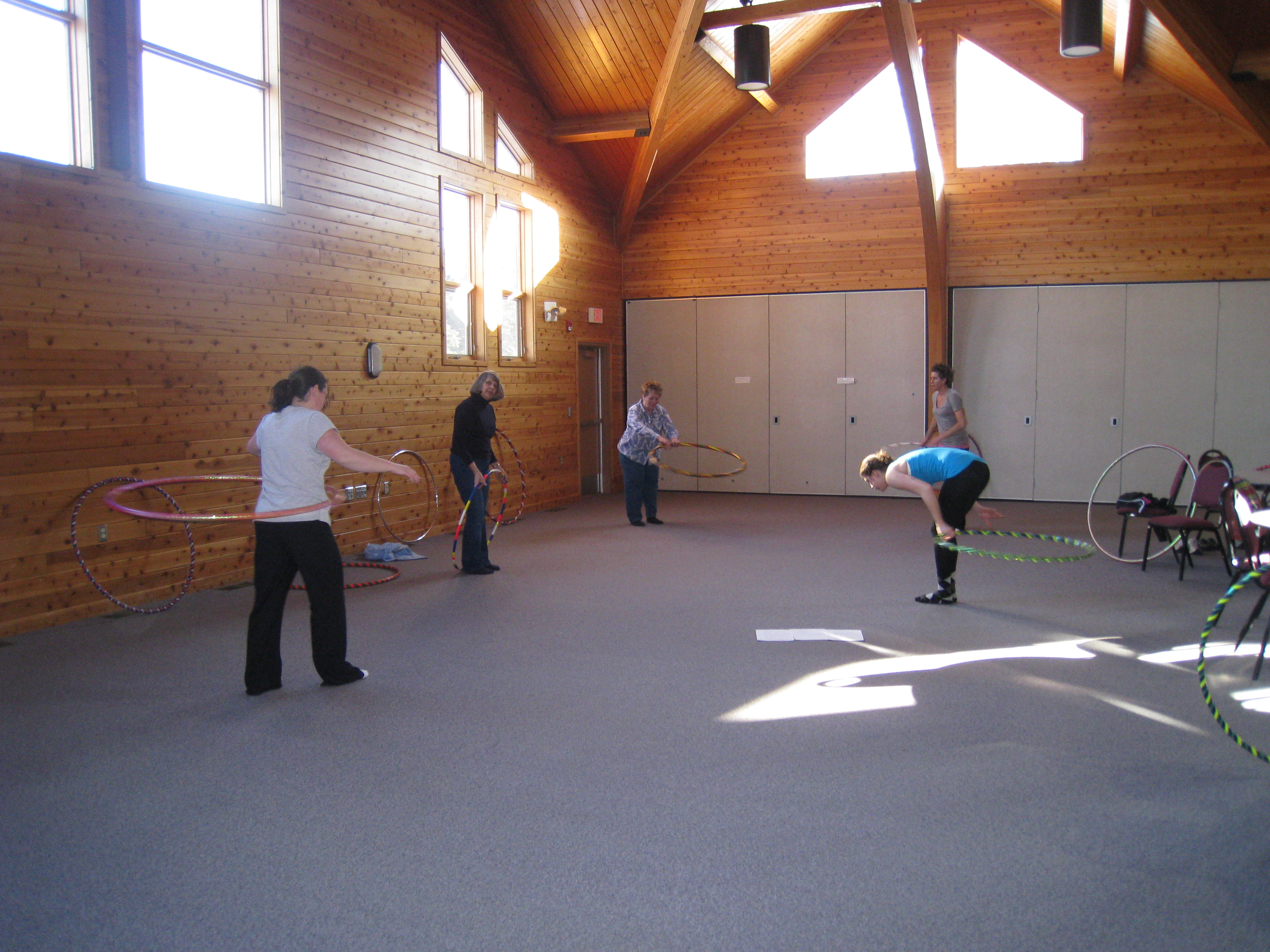 hoop dance class tricks