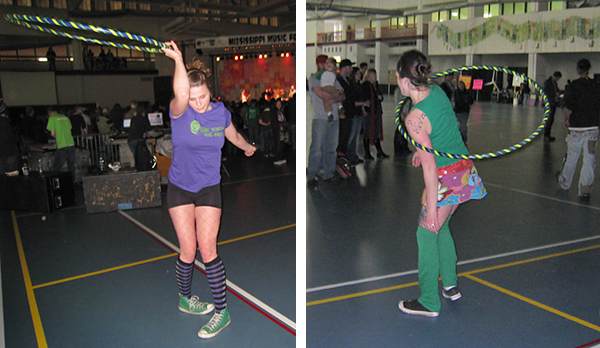 Hoop Dancing at Mississippi Music Fest