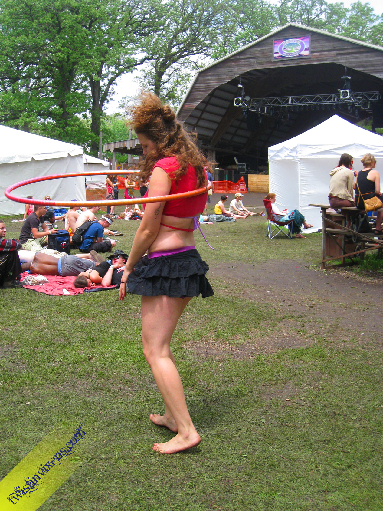 Hoop Dancing at Harmony Park