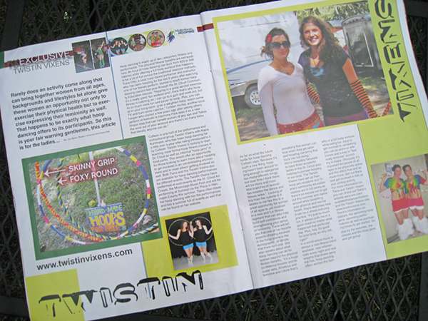 RX Magazine Article of the Twistin Vixe