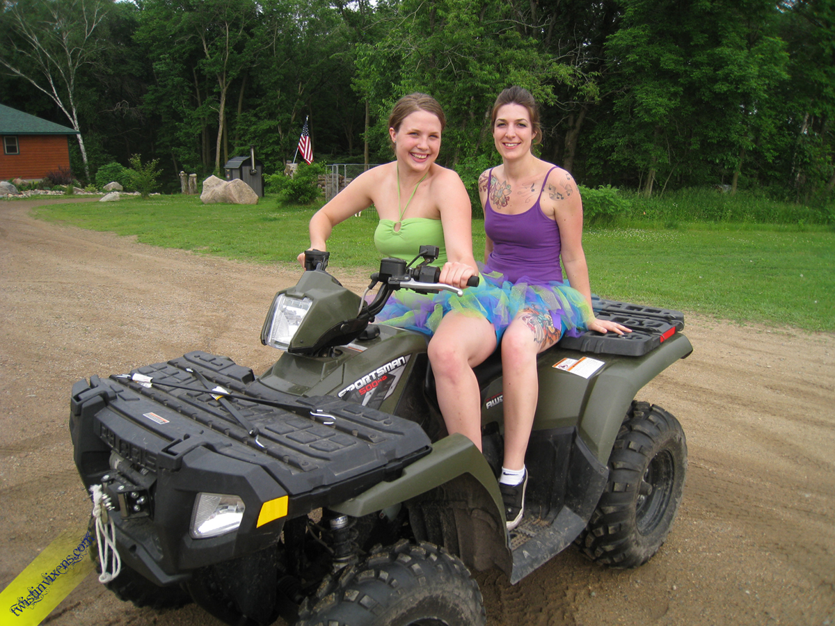 Tutus on a Four Wheeler
