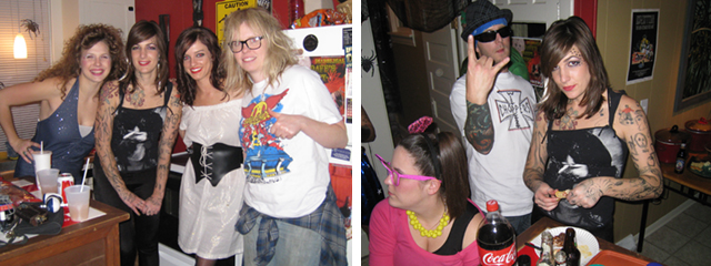 Hooper, Kat Von D, Pirate Wench and Garth