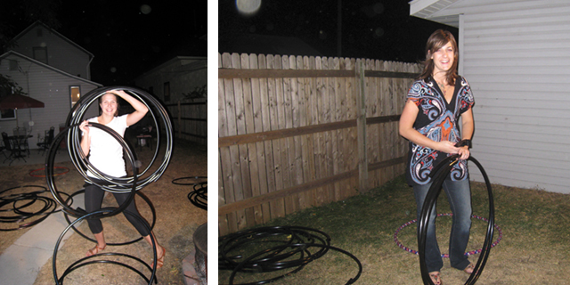 Twistin Vixens Hand Made Hoops