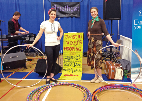 Hoop Dancers at the Community Showcase in Sartell MN