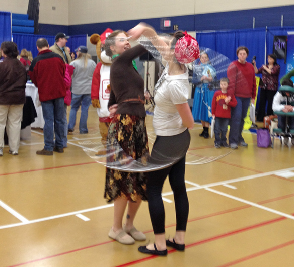 Sartell Community Showcase Hoop Dance Performers