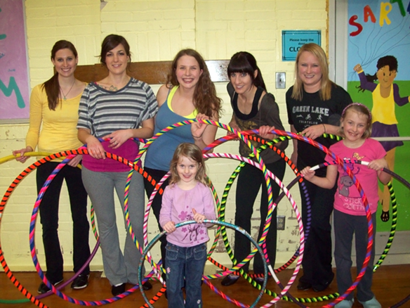 Sartell Community Ed 2012 Level 1 Hoop Dance Class Hooping Class