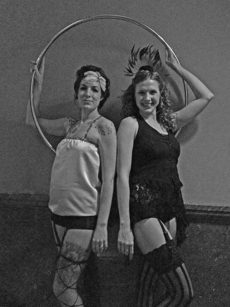 Vintage Circus Costume Hoopers 04 Vintage Circus Costumes for Hula Hoopers