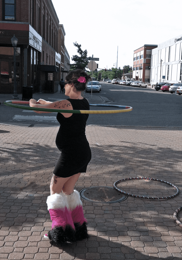 Hooping during pregnancy