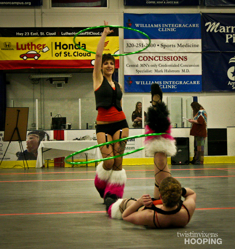 Twistin Vixens Hoop Dance Performers