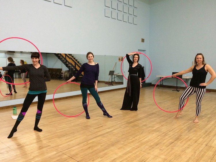 Twistin Vixens Hoop Dance Performers