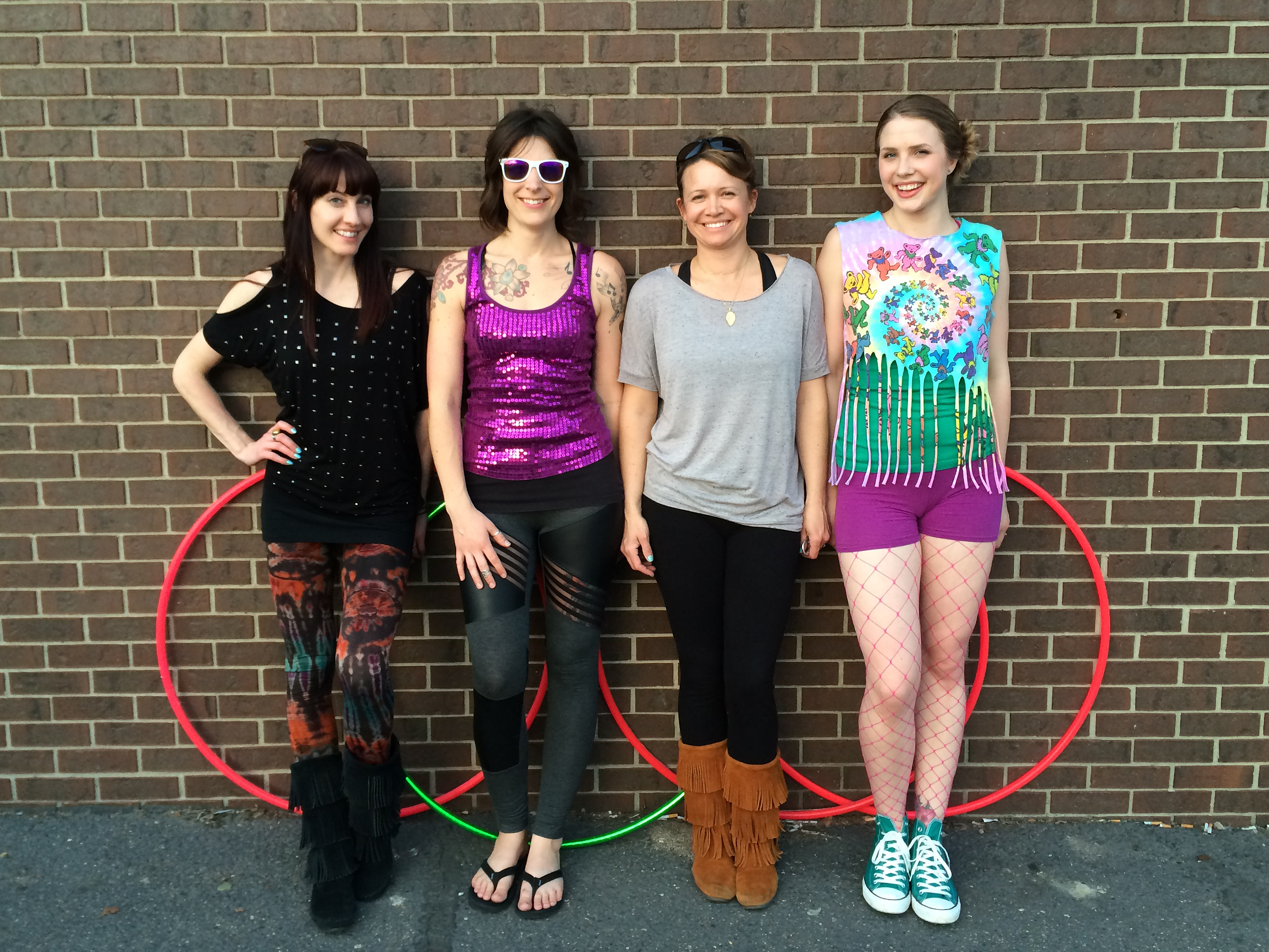 Amy, Colleen, Nikki and Kayla of the Twistin Vixens