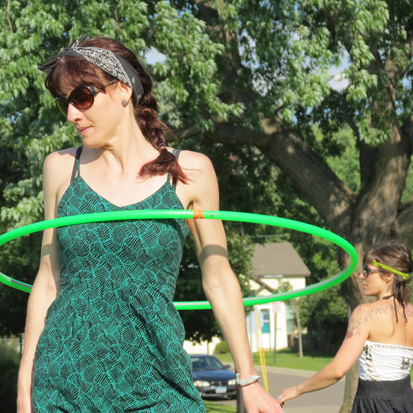 Amy Imdieke Shoulder hooping
