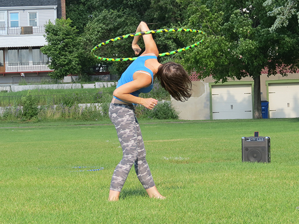 horizontal elbow hooping