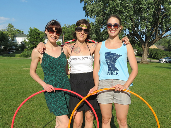 Twistin Vixens Amy Imdieke, Colleen Hurley and Kayla Helm