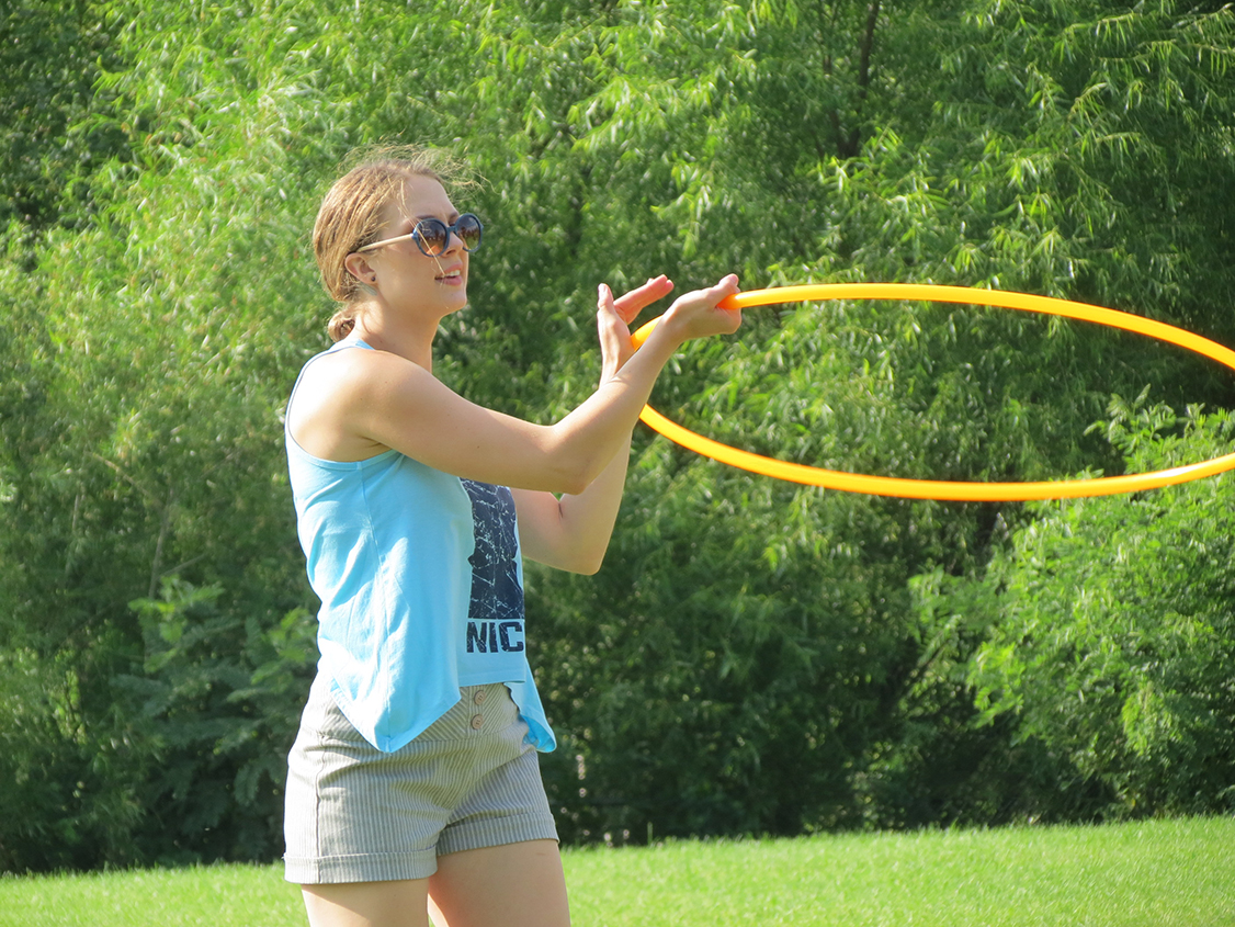 Hoop Dance Hand Pass, Kayla Helm