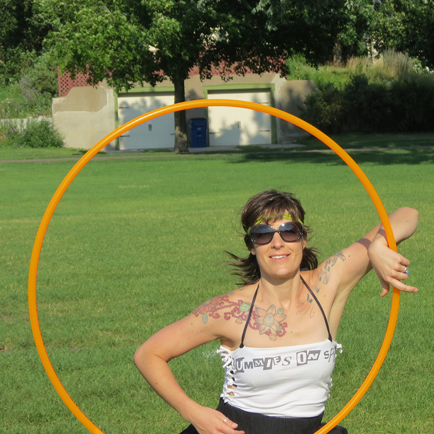 Colleen Hurley Hoop Dance isolation