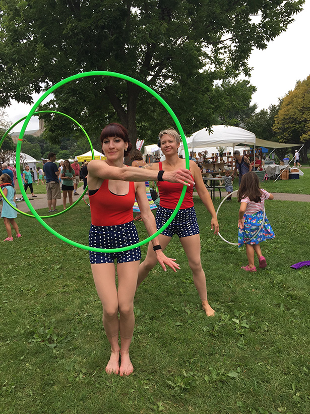 Loring Park Art Festival Hula Hoopers 2015