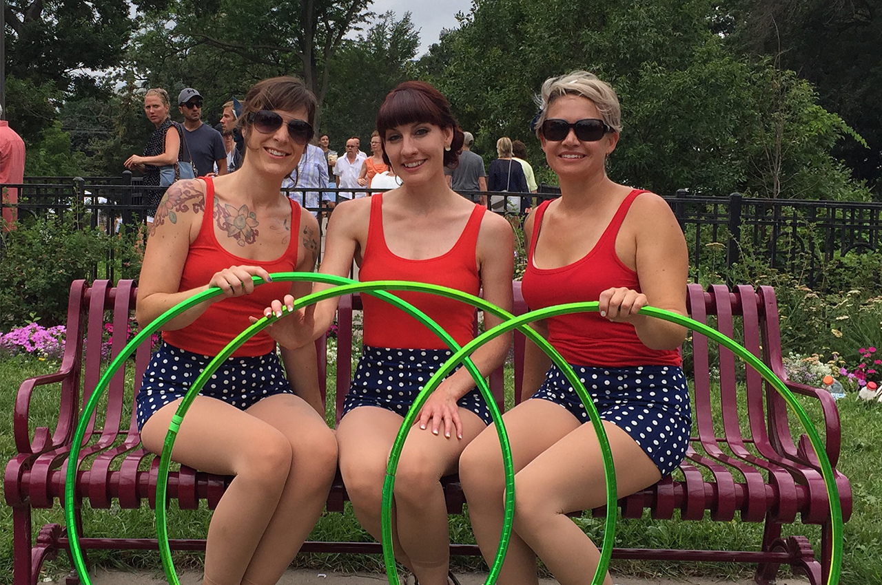 Loring Park Arts Festival 2015 Hula Hoop Dancers