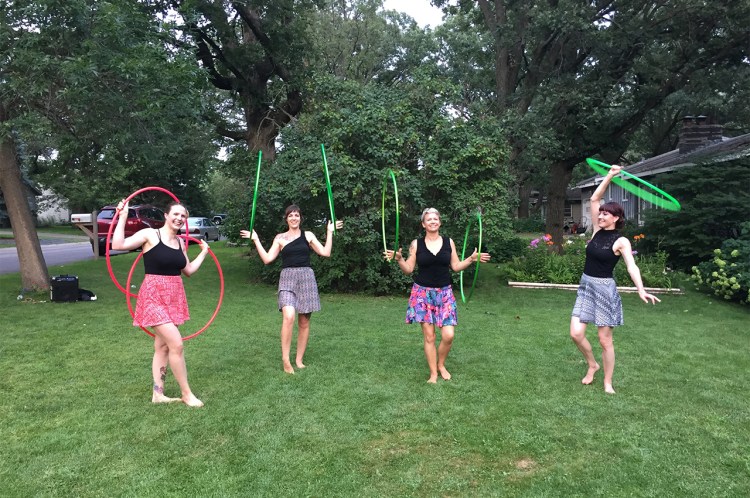 Twistin Vixens Hula Hoopers